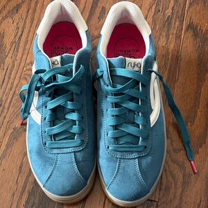 Ryka Blue and White Casual Sneakers